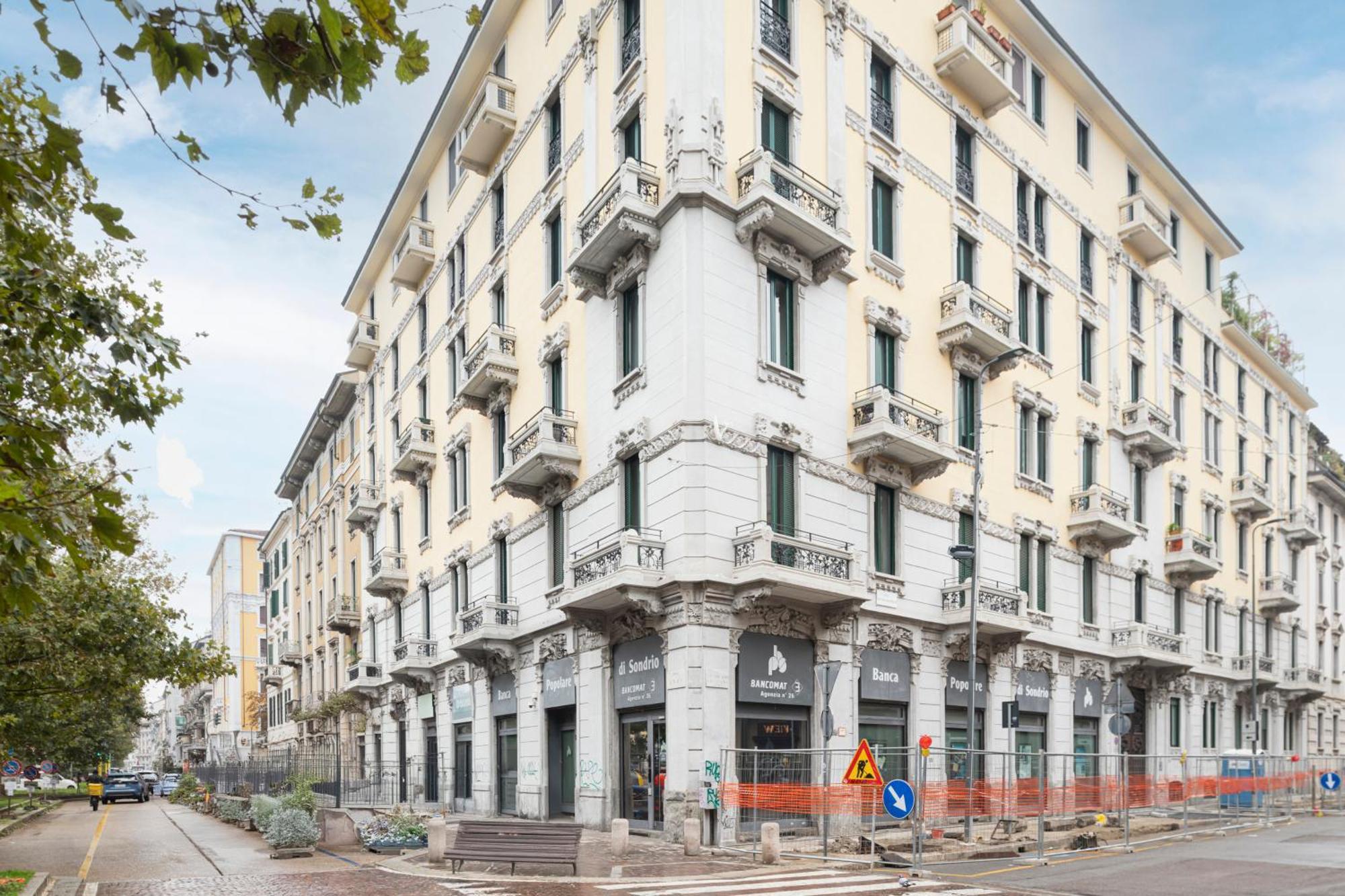Beautiful Flat Fully Furnished In P.Ta Romana Milán Exteriér fotografie